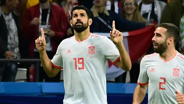 Diego Costa rompió el muro de Irán y puso el 1-0 a favor de España
