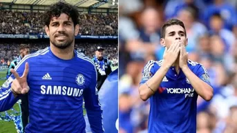 Diego Costa y Oscar se agarraron a golpes en práctica del Chelsea