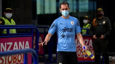 Diego Godín tiene 34 años | Foto: AFP.