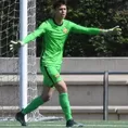 Diego Kochen, portero de madre peruana, jugó amistoso con el Barcelona B