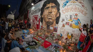 Diego ya descansa en paz en un cementerio de Buenos Aires junto a sus padres.  | Foto: Argentinos Juniors