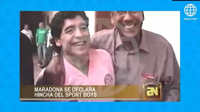 Diego Maradona: En #FlashBackAD recordamos cuando el &#39;Pelusa&#39; se puso la camiseta del Sport Boys