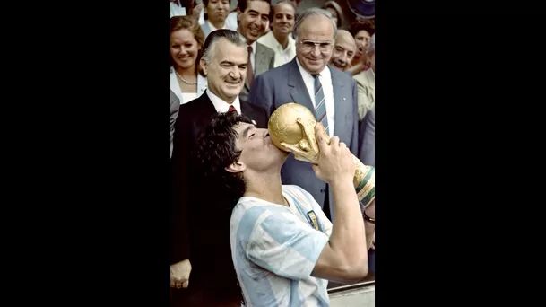 El Mundial de México’86, el momento más sublime de Maradona | Foto: AFP.