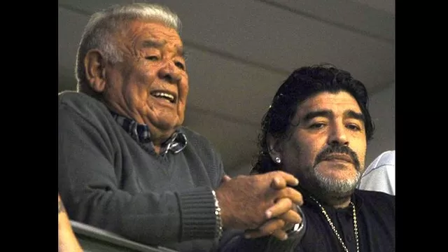 Diego Maradona: su padre fue internado y se encuentra grave