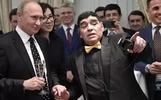 Maradona y el día que rechazó una cita con Putin: Aquí el audio de cuando dice no - Noticias de diego-armando-montiel