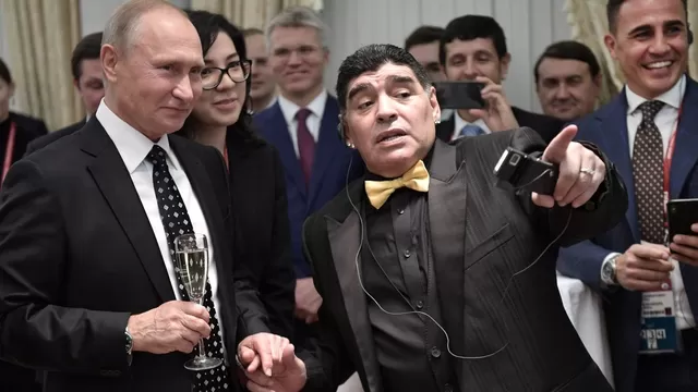 El audio en el que Maradona rechaza cita con Vladimir Putin. | Fuente: Infobae