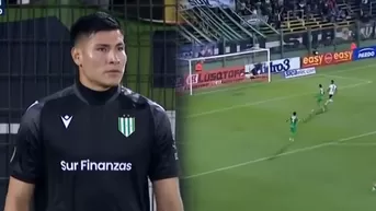 Diego Romero debutó en Banfield y se lució con tremenda atajada