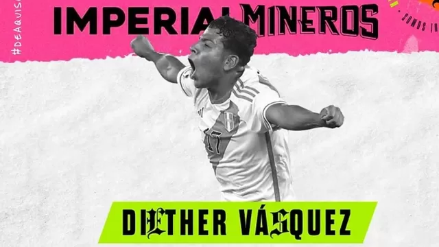 De Perú a México: Mineros de Zacatecas anunció el fichaje de Diether Vásquez