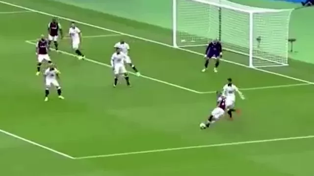 Dimitri Payet y un maravilloso pase-gol de rabona a Michail Antonio