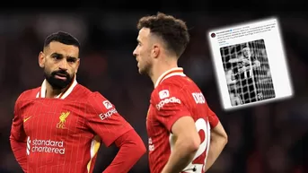 Salah rompió su silencio y dejó emotivo mensaje por Diogo Jota