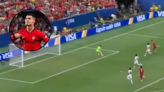 Cristiano Ronaldo anotó un doblete en el Portugal vs Uzbekistán. Foto: Captura