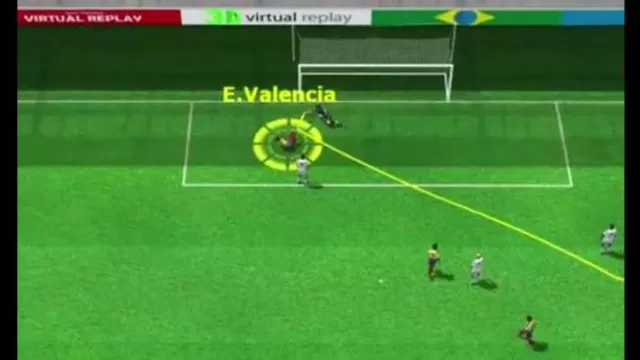 El 'doblete' de Enner Valencia ante Honduras en 3D