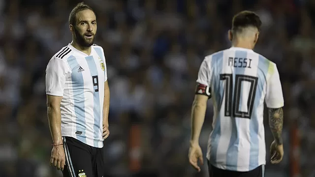 Gonzalo &amp;#039;Pipita&amp;#039; Higua&amp;iacute;n no jugar&amp;aacute; m&amp;aacute;s por Argentina. | Foto: AFP