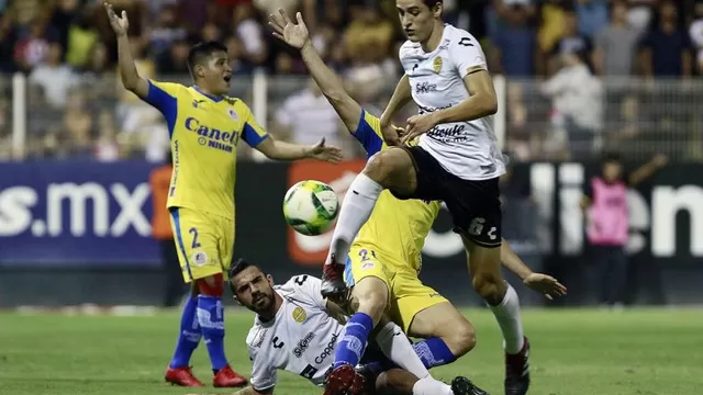 Dorados de Maradona empataron 1-1 con San Luis en primera final del ascenso mexicano