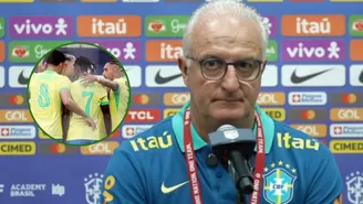 Dorival Júnior habló sobre los resultados obtenidos en los amistosos previos a la Copa América / Foto:  Confederação Brasileira de Futebol
