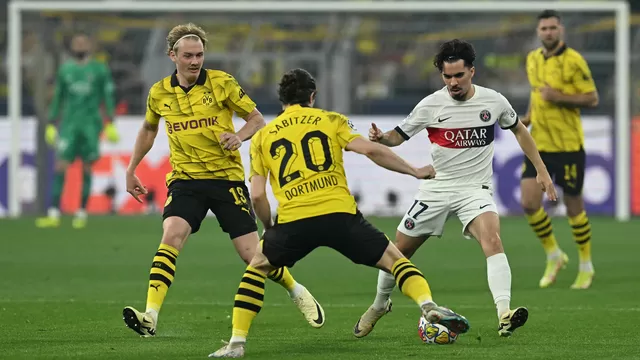 EN JUEGO: Borussia Dortmund  vs. PSG por la Champions League