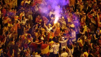Dos muertos y varios heridos tras celebraciones por el título de España