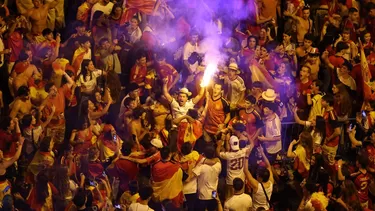 Muertos, detenidos y heridos tras celebraciones por el España campeón 2026. Foto: Reuters Muertos, detenidos y heridos tras celebraciones por el España campeón 2026. Foto: Reuters