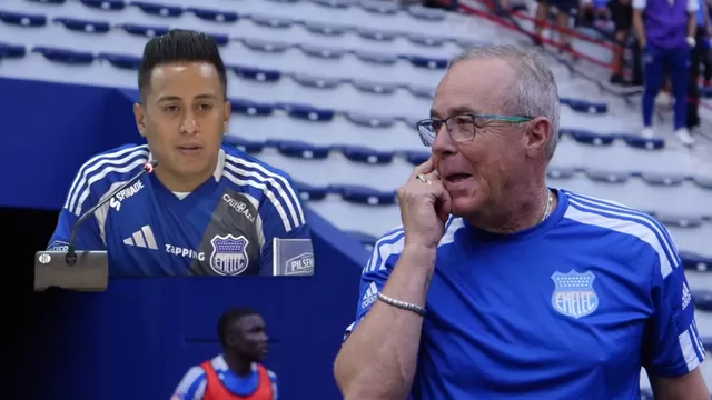 DT de Emelec brindó elogios a Christian Cueva tras realizar su primer entrenamiento / AD