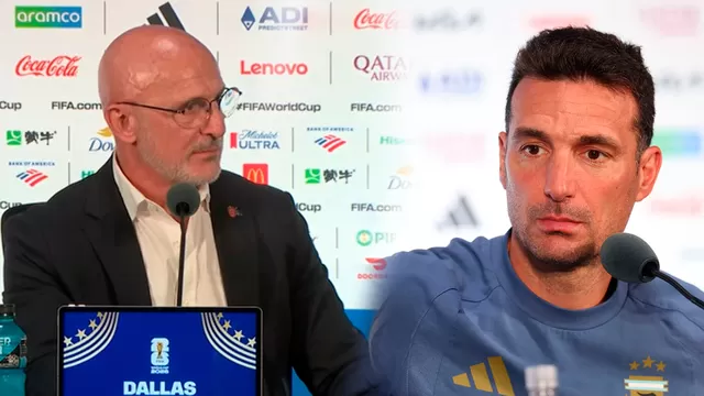 DT de España envió mensaje a Lionel Scaloni previo al Argentina vs Inglaterra / Foto: Getty y FIFA