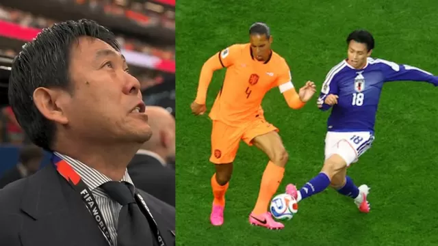 Hajime Moriyasu no pudo contener las lágrimas al escuchar su himno en el Mundial 2026. Foto: Captura y difusión