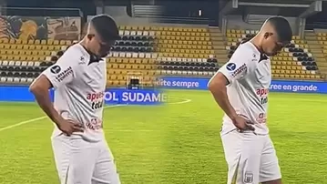 El duro momento que vivió Quevedo por eliminación de Alianza Lima