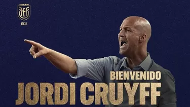 El holandés Jordi Cruyff, hijo del legendario Johan, fue presentado el lunes en Quito | Foto: FEF.