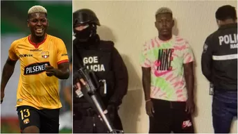 Ecuador: Futbolista Gabriel Cortez fue detenido por presunto vínculo con banda criminal