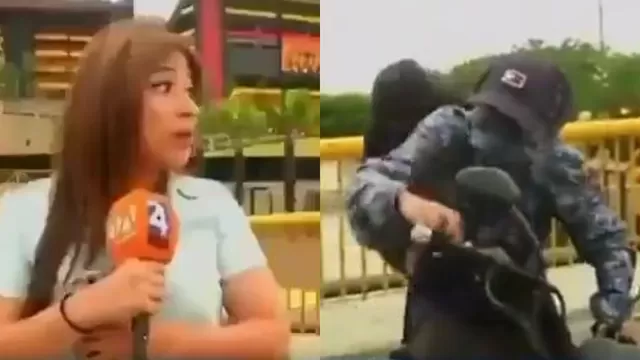 Intentan asaltar a reportera en los exteriores del estadio del Barcelona de Ecuador