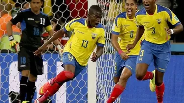 Ecuador remontó y venció 2-1 a Honduras con doblete de Enner Valencia