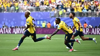 Nilson Angulo remató con mucha calidad y anotó 1-1 de Ecuador vs Alemania