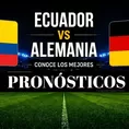 Ecuador vs Alemania: Pronóstico y cuotas del partido del Mundial 2026