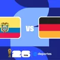 Ecuador vs Alemania EN VIVO por Mundial 2026: a qué hora juegan y dónde ver