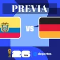 Mundial 2026 vía América tvGO EN VIVO: Ecuador vs Alemania juegan por la fecha 3