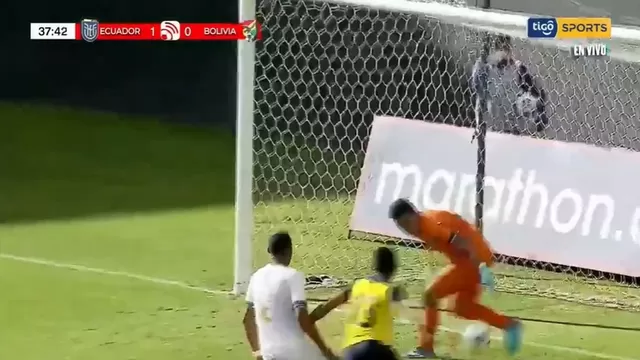 Ecuador vs. Bolivia: Fidel Martínez anotó el 1-0 tras blooper del arquero de la Verde