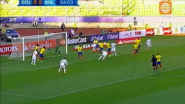 Ecuador vs. Bolivia: Raldes y el gol que abrió el marcador en Valparaíso