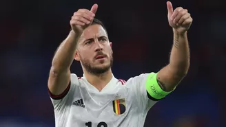 Eden Hazard anunció que se retira de la selección de Bélgica
