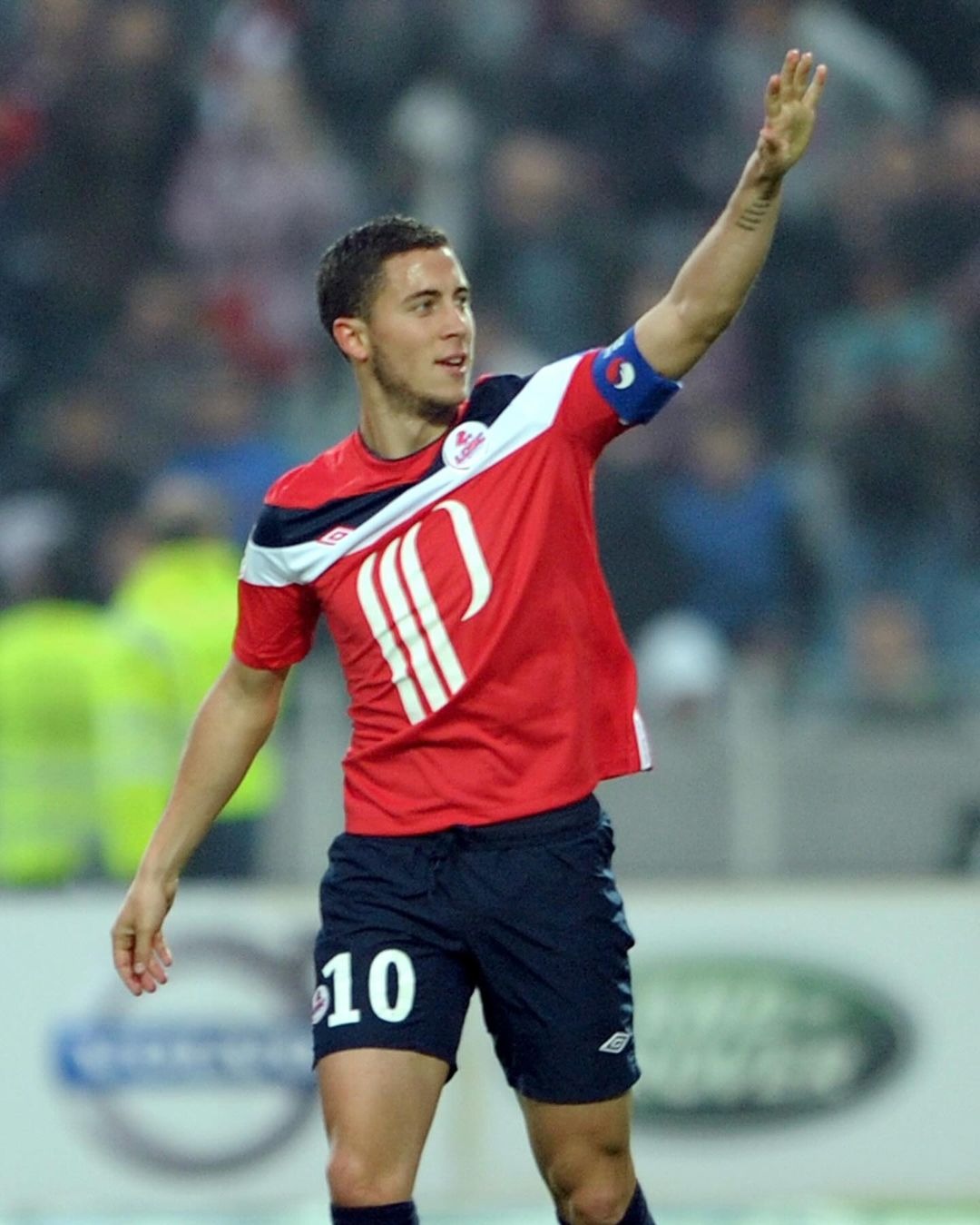 Eden Hazard jugó en Lille entre 2007 y 2012. | Foto: @hazardeden_10