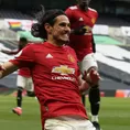 Con golazo de Cavani, Manchester United derrotó 3-1 al Tottenham por la Premier League