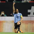 Edinson Cavani selló con un golazo el 3-0 de Uruguay ante México