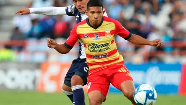 Edison Flores fue titular y jugó los 90 minutos del partido. | Foto: Monarcas Morelia