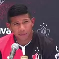 Edison Flores fue presentado oficialmente en Atlas tras varios minutos con el equipo