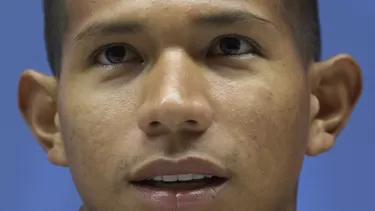 Edison Flores, mediocampista de 28 años. | Foto: AFP Edison Flores, mediocampista de 28 años. | Foto: AFP