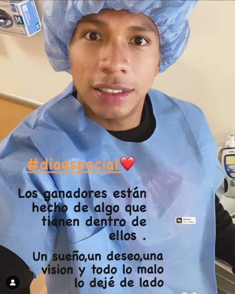 Edison Flores acompañó en todo momento a Ana Siucho | Foto: Instagram.