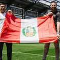 Edison Flores y un emotivo encuentro con Claudio Pizarro en el Audi Field del DC United