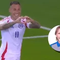 Eduardo Vargas anotó el primer gol de Chile con Ricardo Gareca como DT