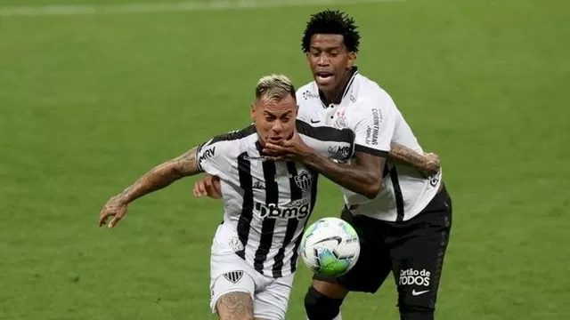 Eduardo Vargas del Atlético Mineiro dio positivo por COVID-19