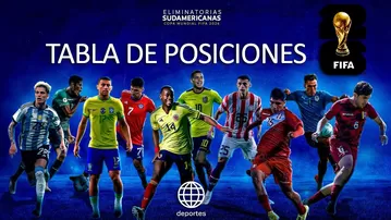 Eliminatorias 2026: Tabla de posiciones EN VIVO en la fecha 10