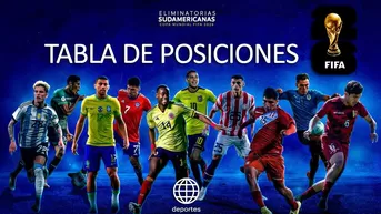 Eliminatorias 2026: Tabla de posiciones EN VIVO en la fecha 11