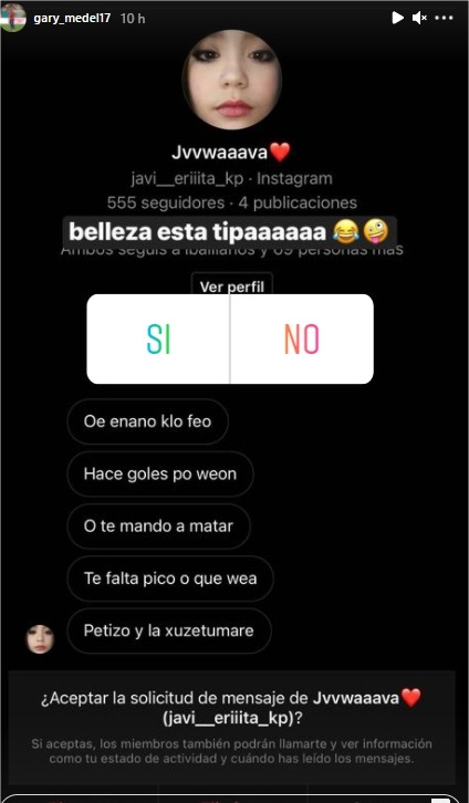 El defensa chileno Gary Medel recibió amenaza en redes sociales.